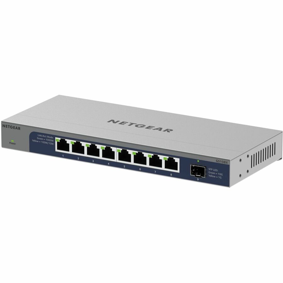 Netgear GS108X-100NAS Business GS108X Ethernet Switch - 8 Ports,Gigabit Ethernet