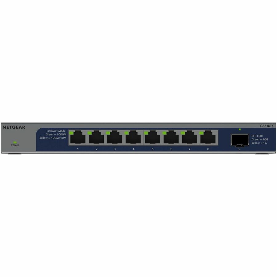 Netgear GS108X-100NAS Business GS108X Ethernet Switch - 8 Ports,Gigabit Ethernet