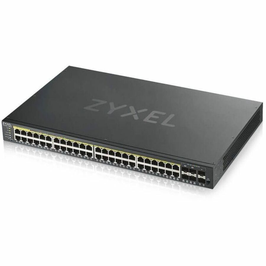 Zyxel GS1920-48HPv2 48-Port Gigabit Smart Nebula Cloud Managed PoE Switch
