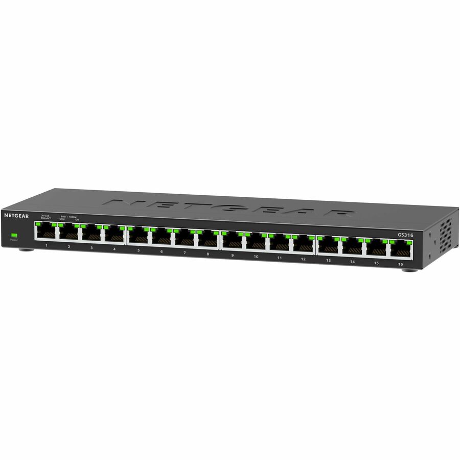 Netgear GS316-300NAS Business GS316v3 Ethernet Switch -16 Ports
