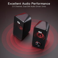 REDRAGON GS500 Stentor - Gaming Speakers - for PC - 10 Watt - Integrated