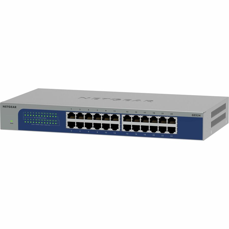 Netgear GS524-300NAS 24-Port Gigabit Ethernet Switches - 2 Layer Supported