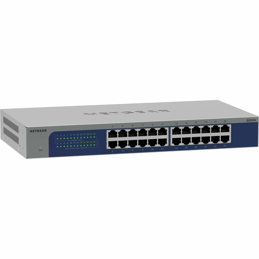 Netgear GS524-300NAS 24-Port Gigabit Ethernet Switches - 2 Layer Supported
