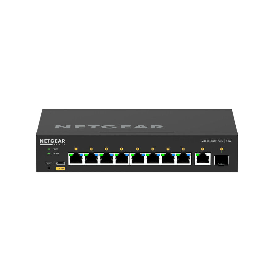 Netgear GSM4210PD-100NAS AV Line M4250 GSM4210PD Ethernet Switch