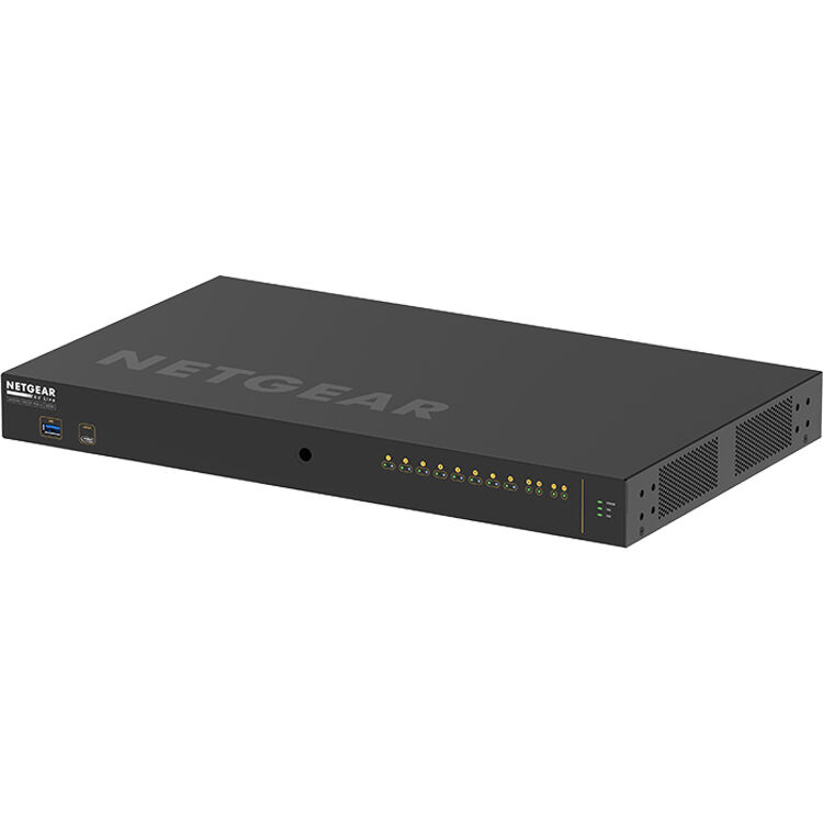 Netgear GSM4212UX-100NAS AV Line M4250-10G2XF-PoE++ Ethernet Switch - 10 Ports