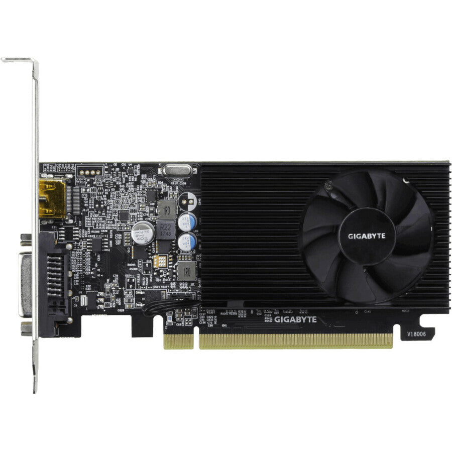 Gigabyte GV-N1030D4-2GL Graphic Card - 2GB GeForce GT1030 DDR4 64bit DVI-D HDI-