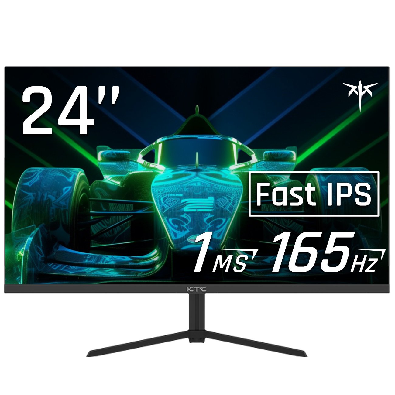 KTC H24T09P 24 Inch 1080p 165Hz 144hz , 1ms GTG Fast IPS Computer Monitor