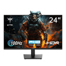 KTC H24V13 24 Inch 1080P Full HD, 100Hz HDR10 Frameless Gaming Monitor