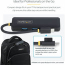 StarTech H5C4A-USB-HUB 4-Port USB-C Hub, 5Gbps, USB-C to 4x USB-A, Bus Powered