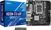 ASRock H610M-ITX/eDP - Motherboard - mini ITX - LGA1700 Socket - H610 Chipset