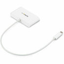 StarTech HB30C3A1GEA 3 Port USB C Hub with Gigabit Ethernet - USB-C to 3x USB-A