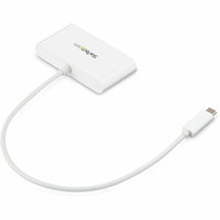 StarTech HB30C3A1GEA 3 Port USB C Hub with Gigabit Ethernet - USB-C to 3x USB-A