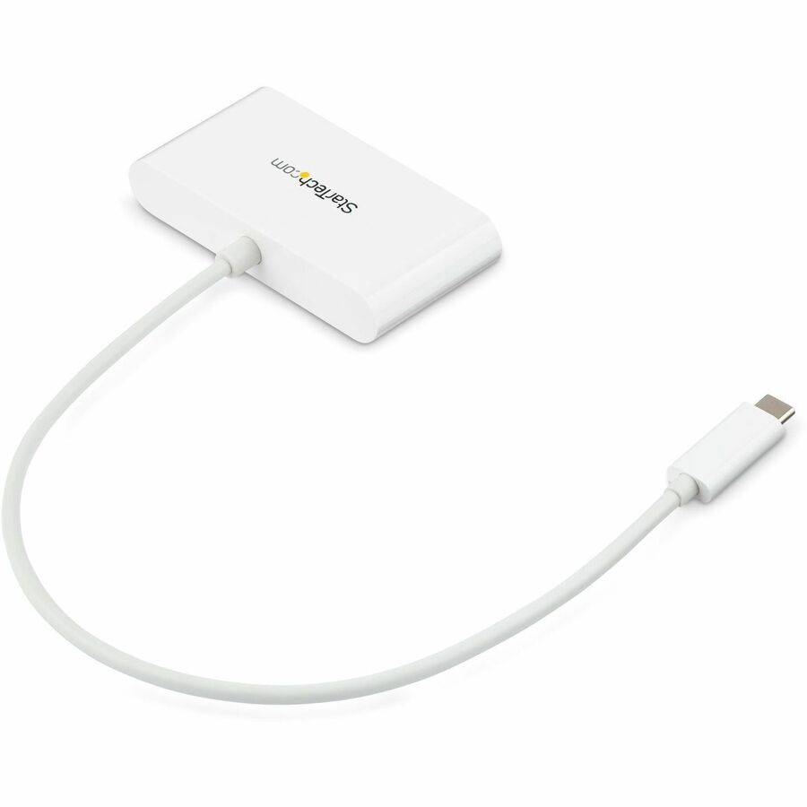 StarTech HB30C3A1GEA 3 Port USB C Hub with Gigabit Ethernet - USB-C to 3x USB-A