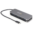 StarTech HB30CM4AB 4 Port USB C Hub - 4x USB-A - 5Gbps USB 3.0 Type-C Hub