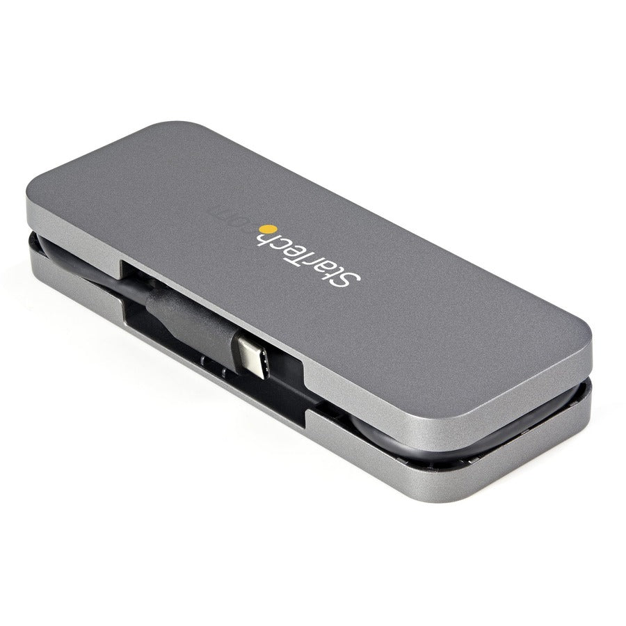 StarTech HB30CM4AB 4 Port USB C Hub - 4x USB-A - 5Gbps USB 3.0 Type-C Hub