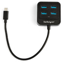 StarTech HB31C4AB 4 Port USB C Hub - USB-C to 4xUSB-A - 10Gbps