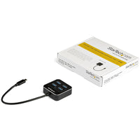 StarTech HB31C4AB 4 Port USB C Hub - USB-C to 4xUSB-A - 10Gbps