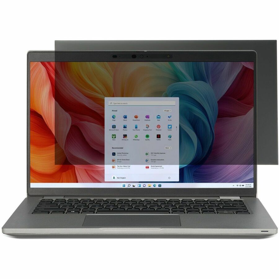 Kensington HC156A169A High Clarity Privacy Screen Filter for Laptops 15.6"