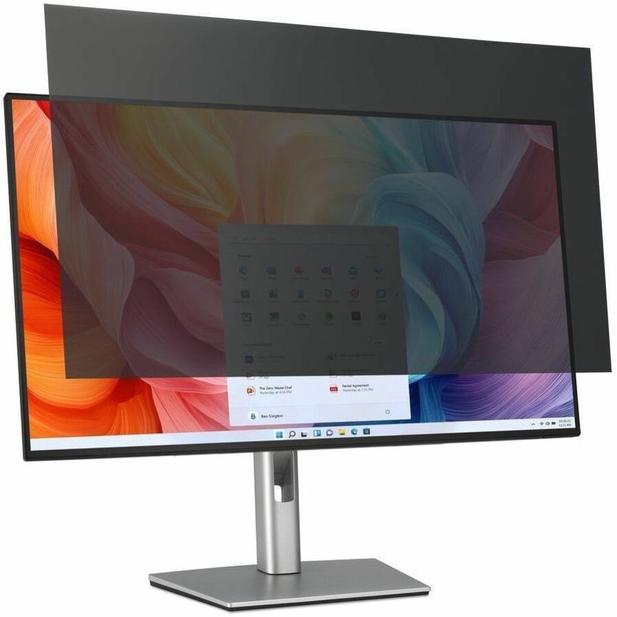 Kensington HC270A169A High Clarity Privacy Screen Filter for Monitors 27" (16:9)