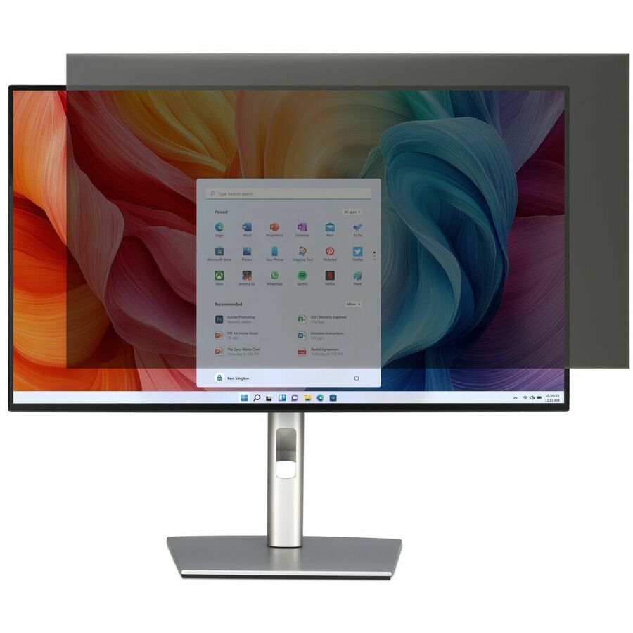 Kensington HC270A169A High Clarity Privacy Screen Filter for Monitors 27" (16:9)