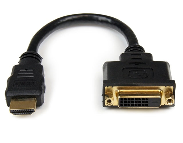 StarTech HDDVIMF8IN 8in Video to DVI-D Video Cable Adapter F/M Retail
