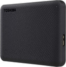 Toshiba HDTCA10XK3AA Canvio Advance - Hard drive - 1 TB - external - 2.5" -Black