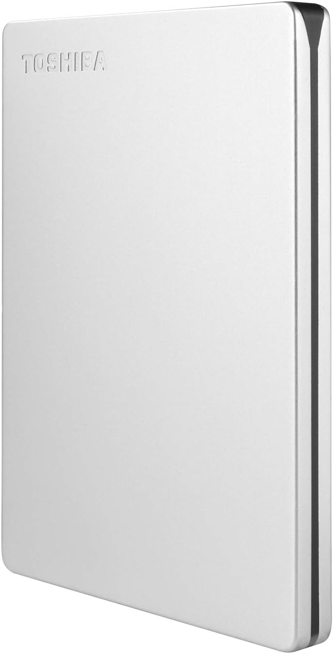 Toshiba HDTD310XS3DA Canvio Slim - Hard drive - 1 TB - external - USB 3.0