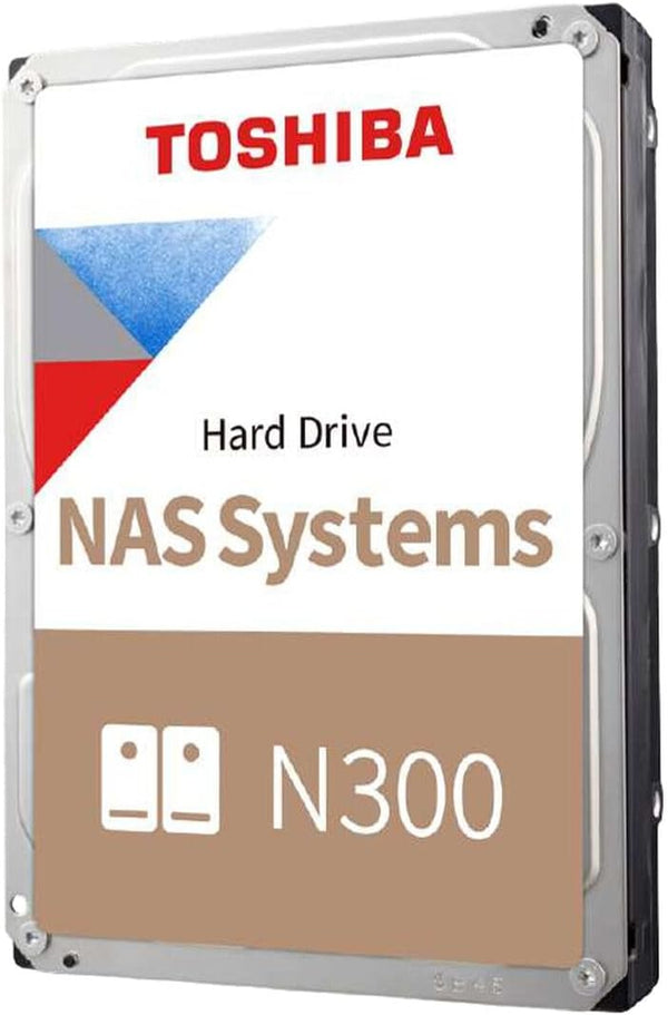 Toshiba HDWG51CUZSVA Hard Drive - 12TB 7200RPM SATA 6Gbps 3.5 N300 NAS Bare