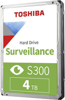 Toshiba HDWT140UZSVAR S300 Surveillance - Hard drive - 4 TB - internal - 3.5"