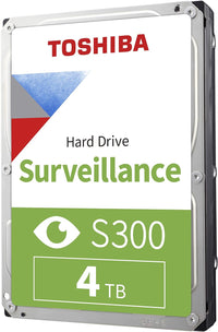 Toshiba HDWT140UZSVAR S300 Surveillance - Hard drive - 4 TB - internal - 3.5"