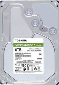 Toshiba HDWT360UZSVAR S300 Surveillance - Hard drive - 6 TB - internal - 3.5"