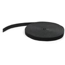 StarTech HKLP50 Hook-and-Loop Cable Management Tie - Fabric - Black