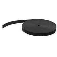 StarTech HKLP50 Hook-and-Loop Cable Management Tie - Fabric - Black