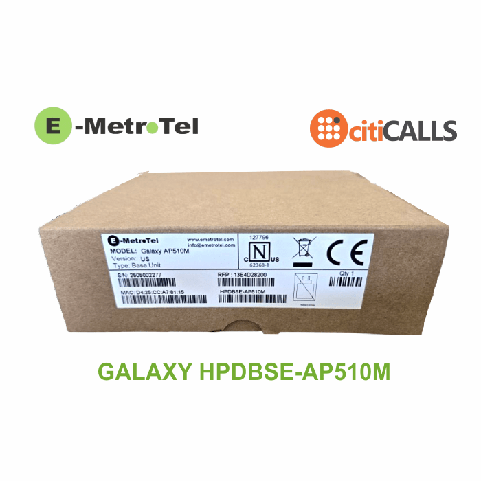 Galaxy AP510M UCX DECT Base Multi-Station Capable System for Large Enterprises