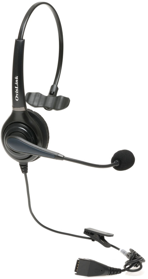 Ovis HS72-25 Dual-Ear Headset w QuickDisco-25 for AT&T Cisco Polycom Panasonic