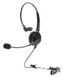 Ovis HS72-RED Single Ear Headset QuickDisc Avaya Digium Grandstream Snom Yealink