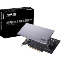 ASUS HYPER M.2 X16 CARD V2 PCIe 3.0 X4 Expansion Card V2 Supports 4 NVMe M.2