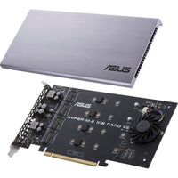 ASUS HYPER M.2 X16 CARD V2 PCIe 3.0 X4 Expansion Card V2 Supports 4 NVMe M.2