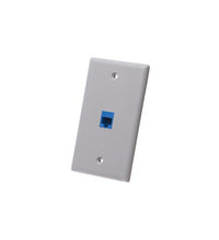 ICC ICC-IC107F01GY FACEPLATE- FLAT- 1-GANG- 1-PORT- GRAY