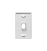 ICC ICC-IC107F01WH FACEPLATE- FLAT- 1-GANG- 1-PORT- WHITE