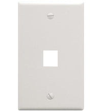 ICC ICC-IC107F01WH FACEPLATE- FLAT- 1-GANG- 1-PORT- WHITE