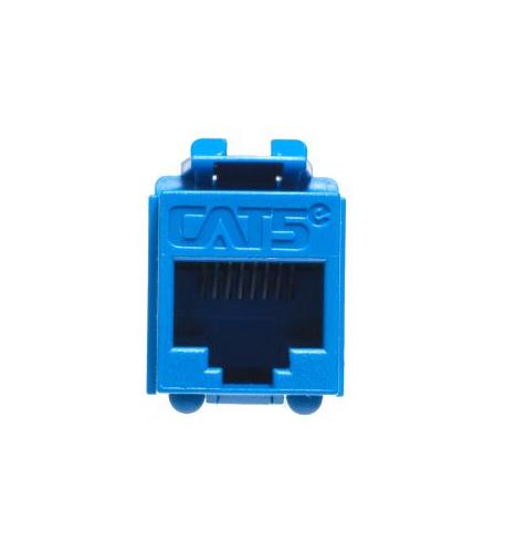 ICC ICC-IC107F5CBL MODULE- CAT 5e- HD- 25 PK- BLUE