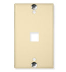 ICC ICC-IC107FFWIV WALL PLATE- PHONE- FLUSH- 1-PORT- IVORY