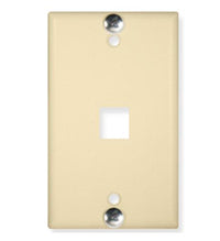 ICC ICC-IC107FFWIV WALL PLATE- PHONE- FLUSH- 1-PORT- IVORY