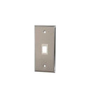 ICC ICC-IC107FFWSS WALL PLATE- PHONE- FLUSH- 1-PORT- SS