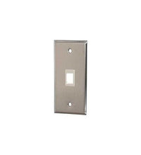 ICC ICC-IC107FFWSS WALL PLATE- PHONE- FLUSH- 1-PORT- SS