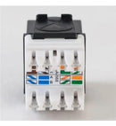 ICC ICC-IC107GACBK MODULE- CAT6A- HD- 25PK- BLACK