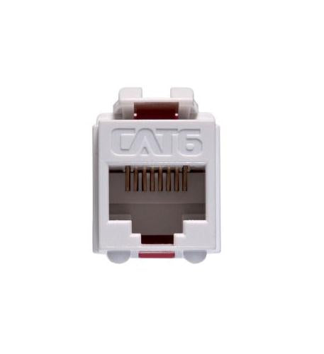 ICC ICC-IC107L6CWH MODULE- CAT 6- EZ- 25 PK- WHITE