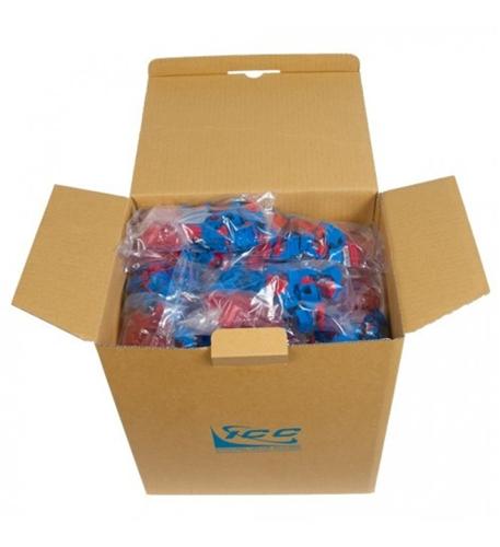 ICC ICC-IC107L6RBL MODULE CAT 6 EZ 400 PK No JackEZ BLUE