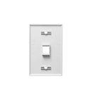 ICC ICC-IC107LF1WH FACEPLATE- OVERSIZED- 1-PORT- WHITE